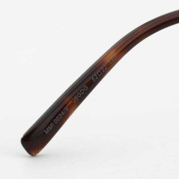 M Missoni MMI 0034/S 0J5G DG Sunglasses Gold Geometric Frame, Grey Lenses main image 7